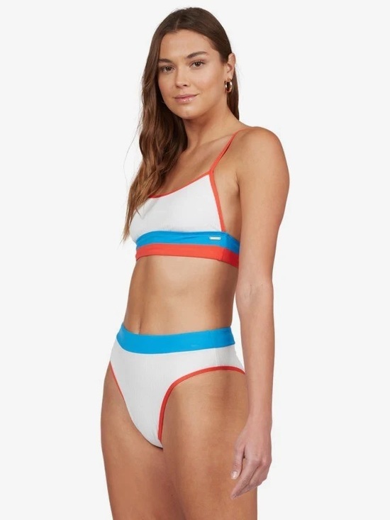 Roxy Other - Roxy “hello July” colorblock Bikini Set s/m